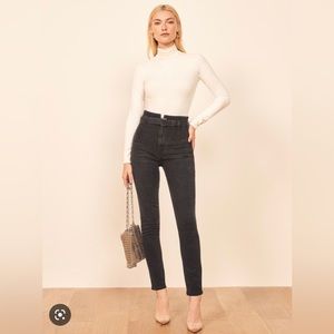 Reformation Kayo high and skinny jeans